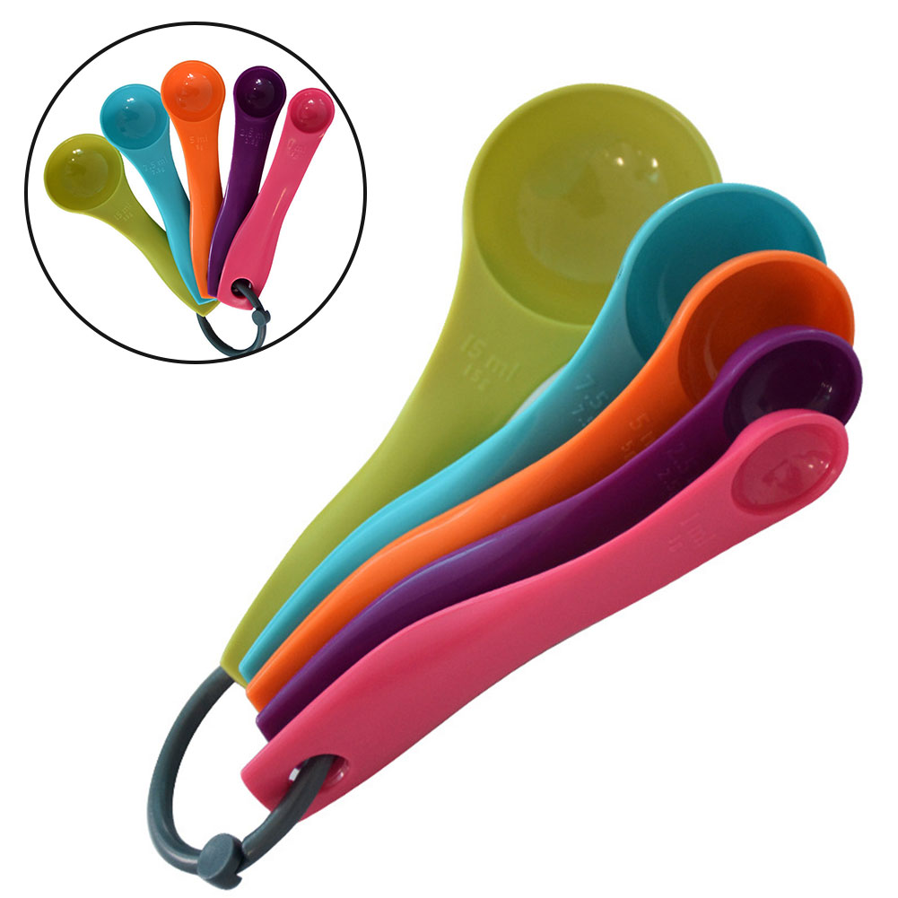 Kitchen Baking Kit - 5 шт., красочная ложка для соли