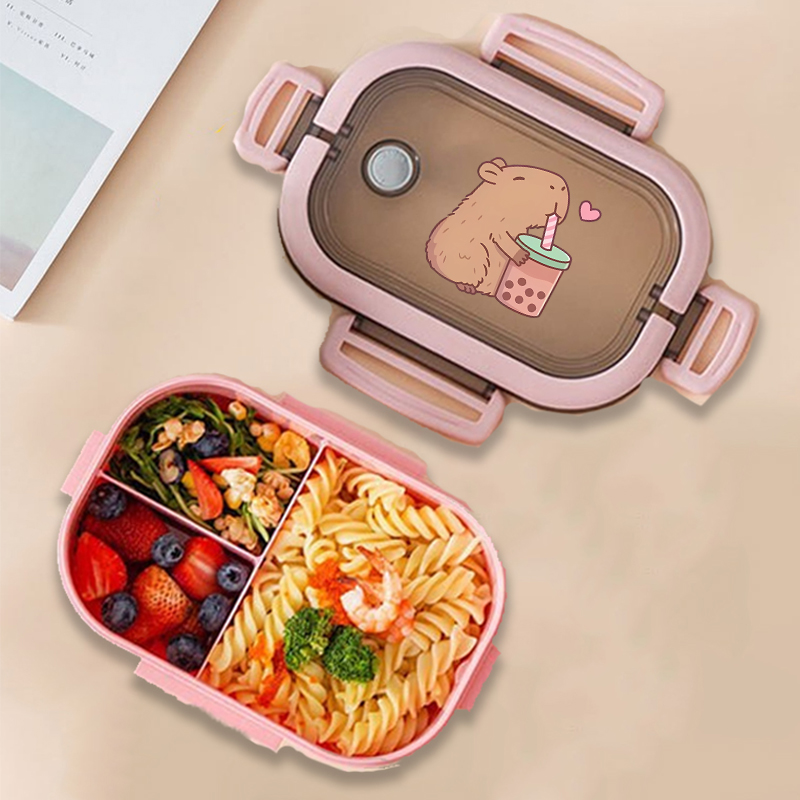 Kitchen Baking Storage - Капибара Бенто Ланч-бокс Аниме Животные с