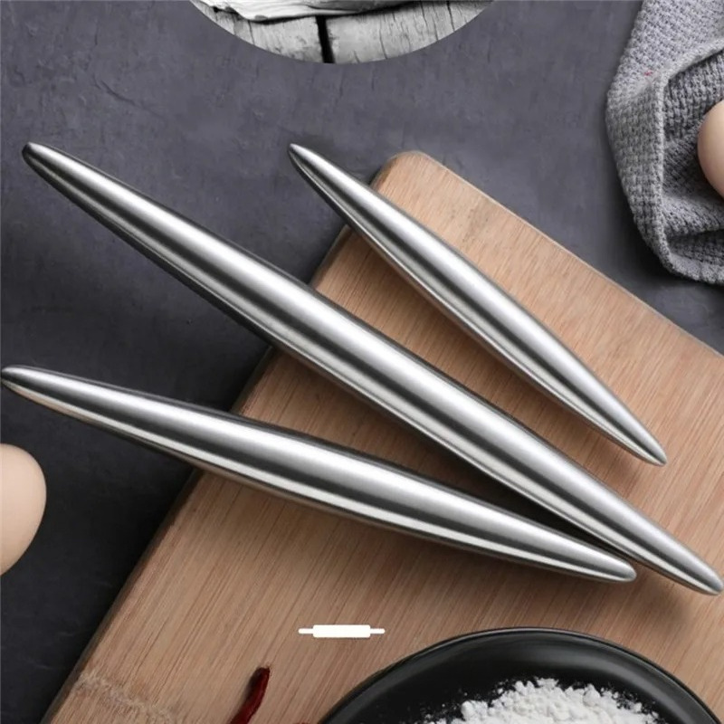 Kitchen Roller Baking - 1 шт., скалка из нержавеющей стали,