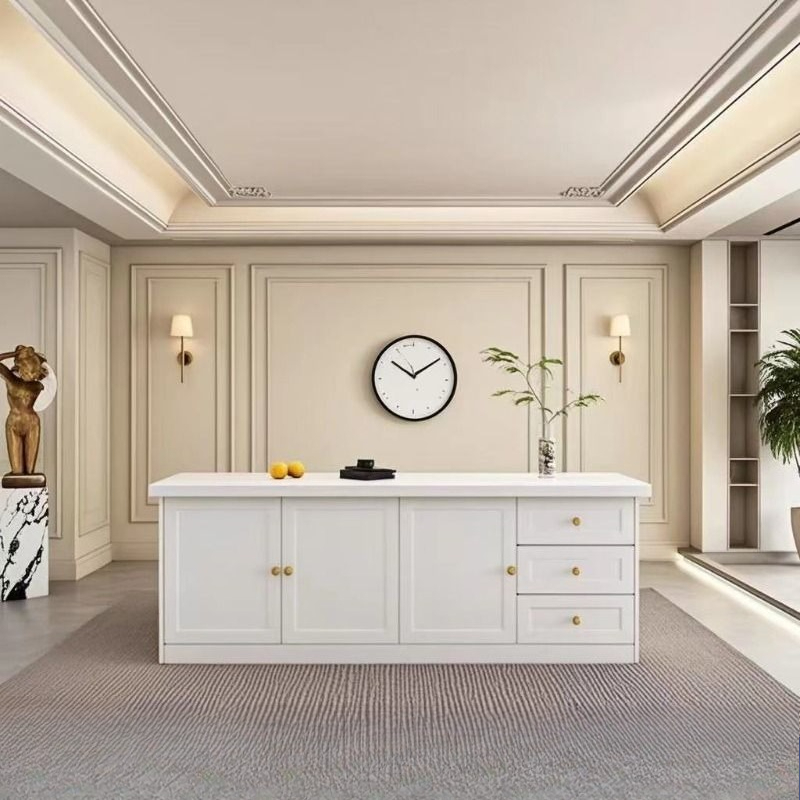 Kitchen Island Baking Table - Легкий роскошный барный стол, кухонный остров