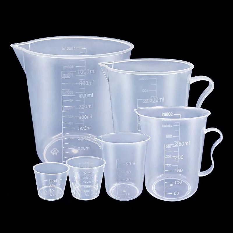 Kitchen Baking Kit - Набор из 6 пластиковых мерных стаканов