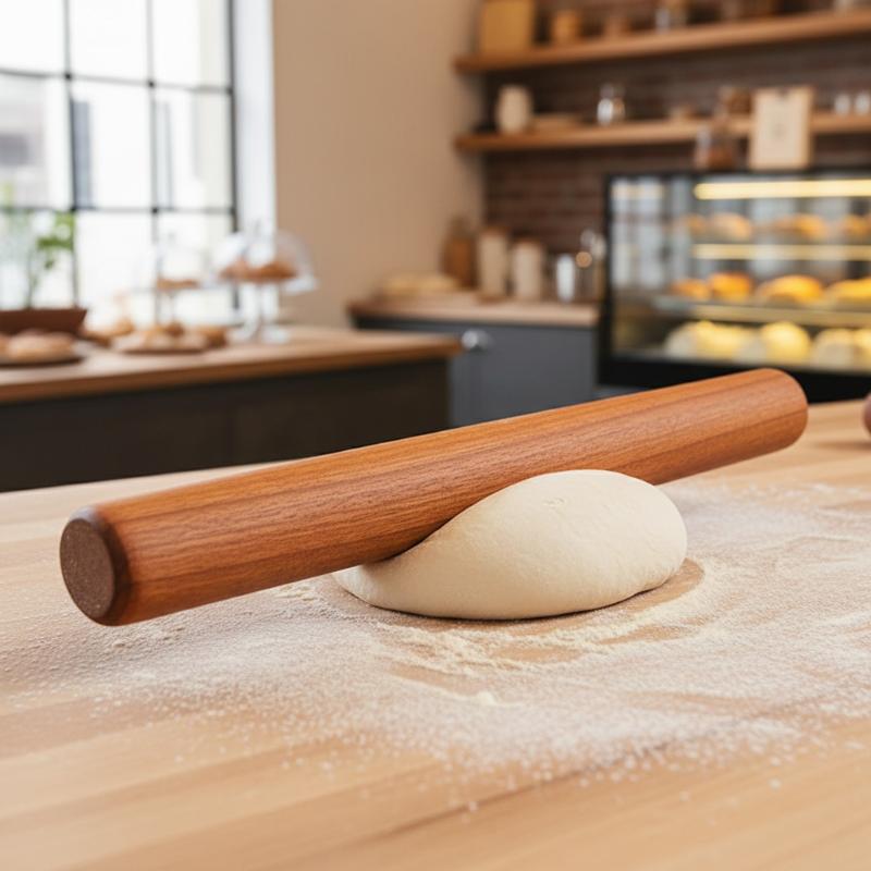 Деревянная скалка для теста 30 – обзор и цена Kitchen Roller Baking