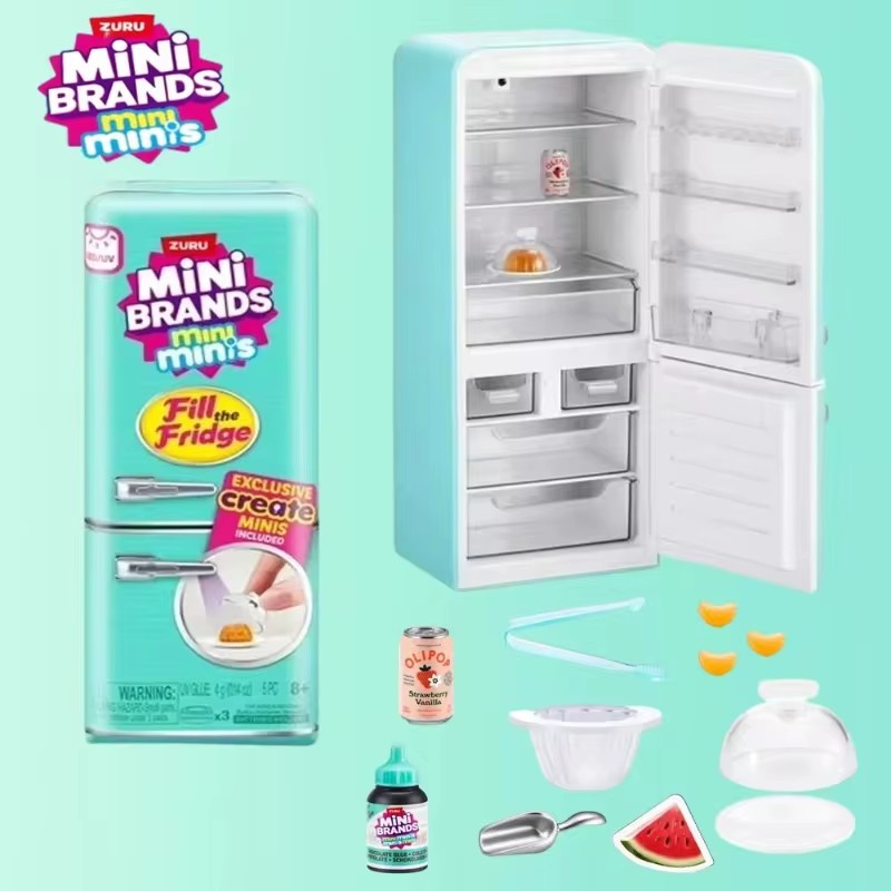 Набор мини-холодильников с LED – обзор и цена Miniature Baking Kitchen