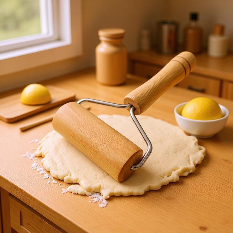 Деревянная скалка для теста и  – обзор и цена Kitchen Roller Baking