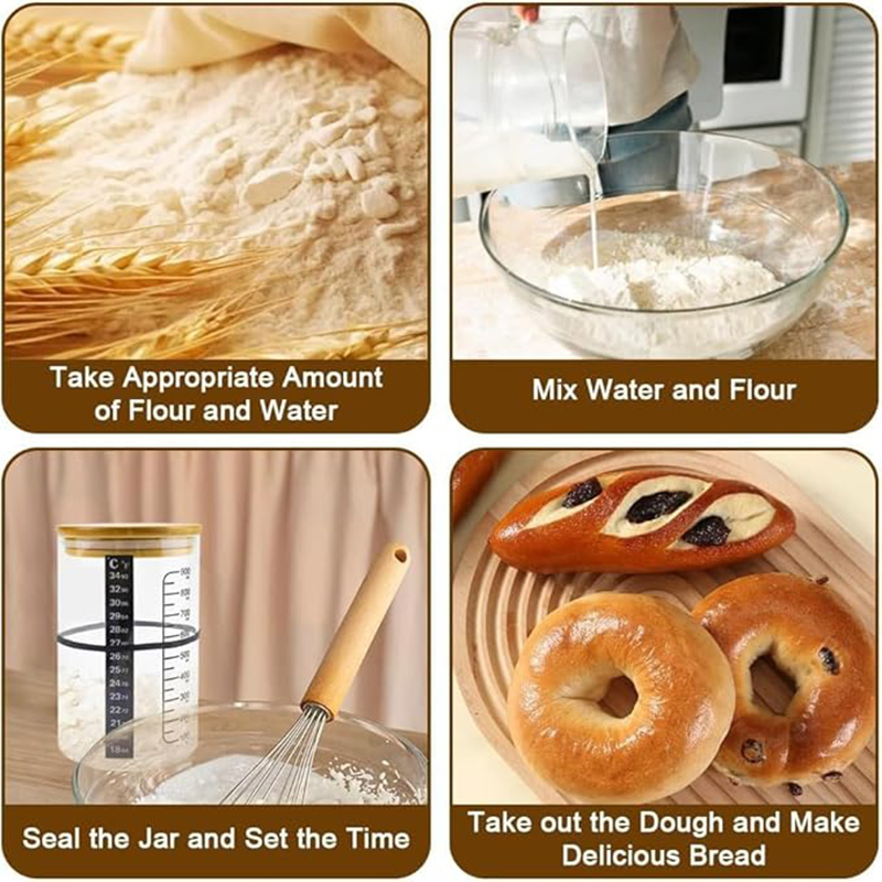 Набор стартовых банок для закв – обзор и цена Kitchen Baking Storage Containers