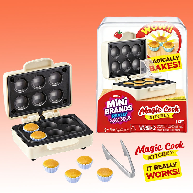 ZURU Mini Brands Magic Cook Ki – обзор и цена Miniature Baking Kitchen