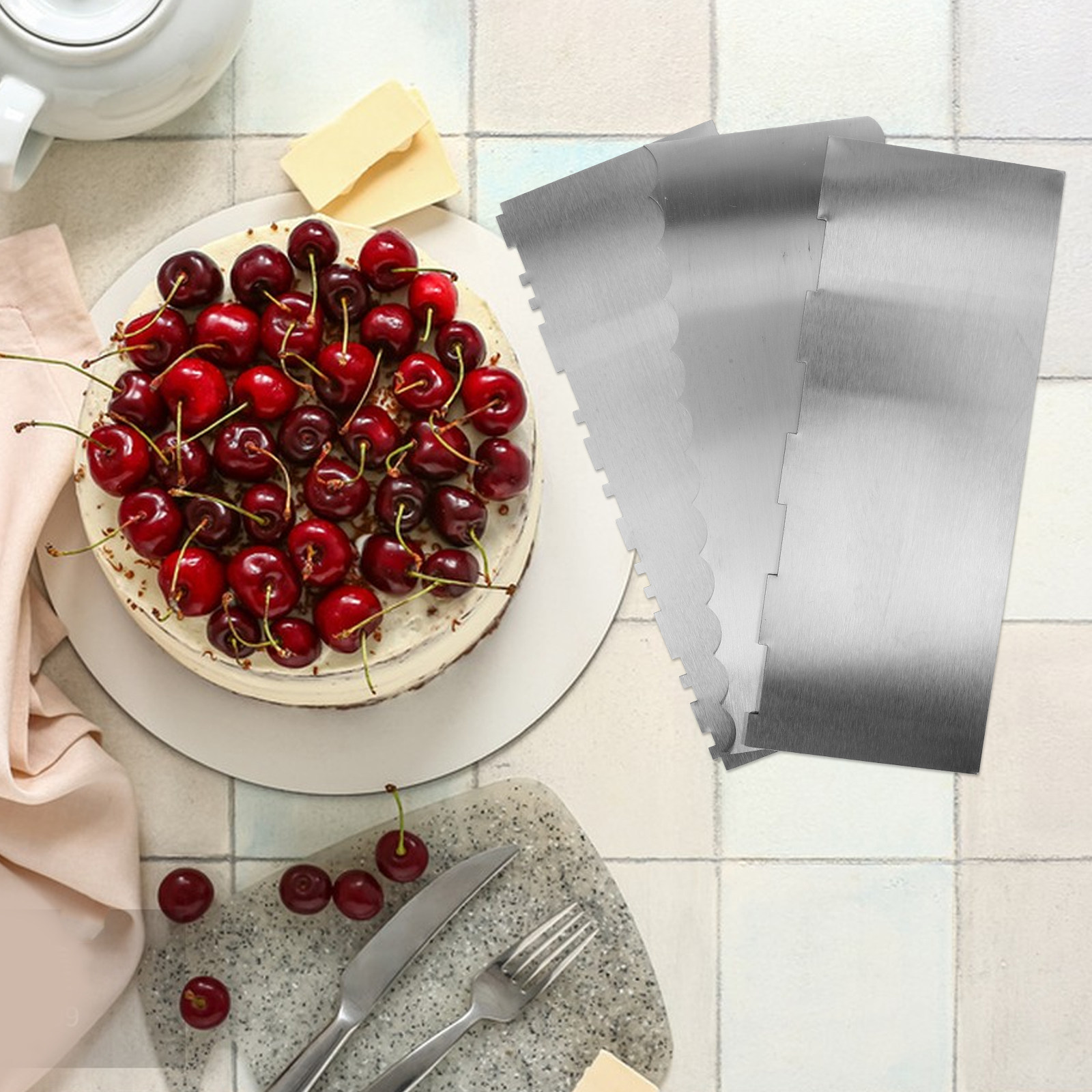 Набор из 3 предметов для работ – обзор и цена Fondant Smoother Set