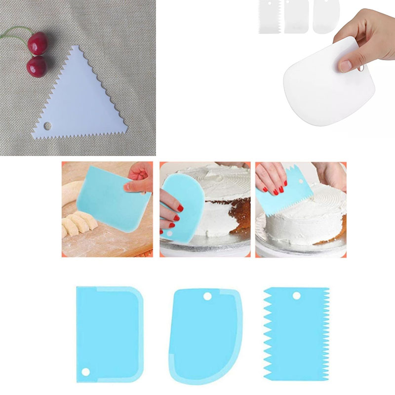 Набор пластиковых скребков для – обзор и цена Fondant Smoother Set