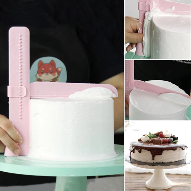 Регулируемый скребок для торта – обзор и цена Fondant Smoother Set