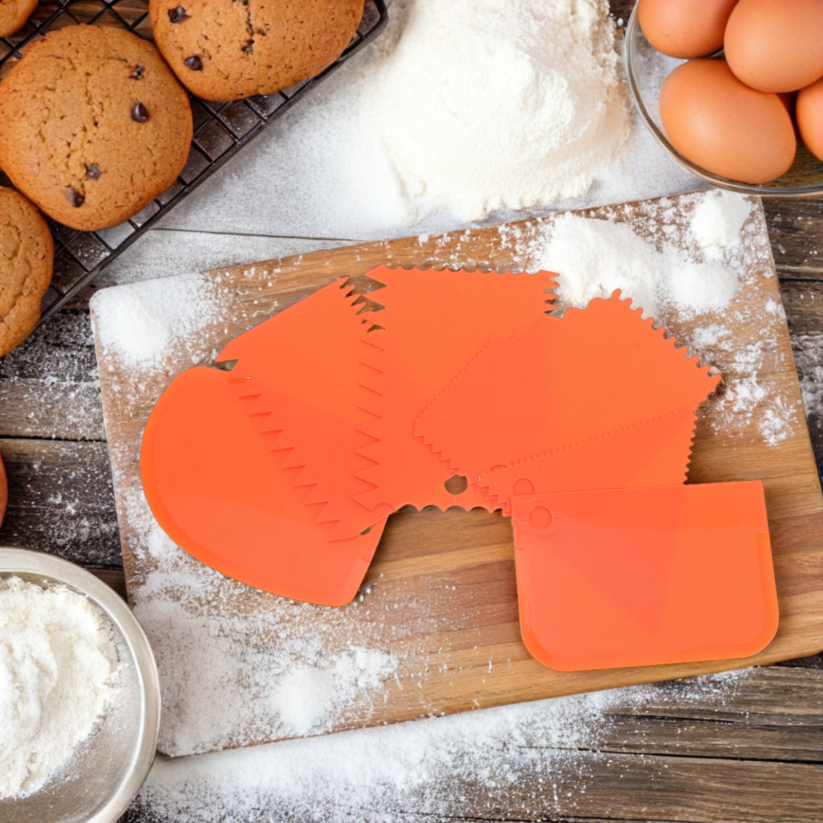 Набор из 6 штук: скребки для к – обзор и цена Fondant Smoother Set