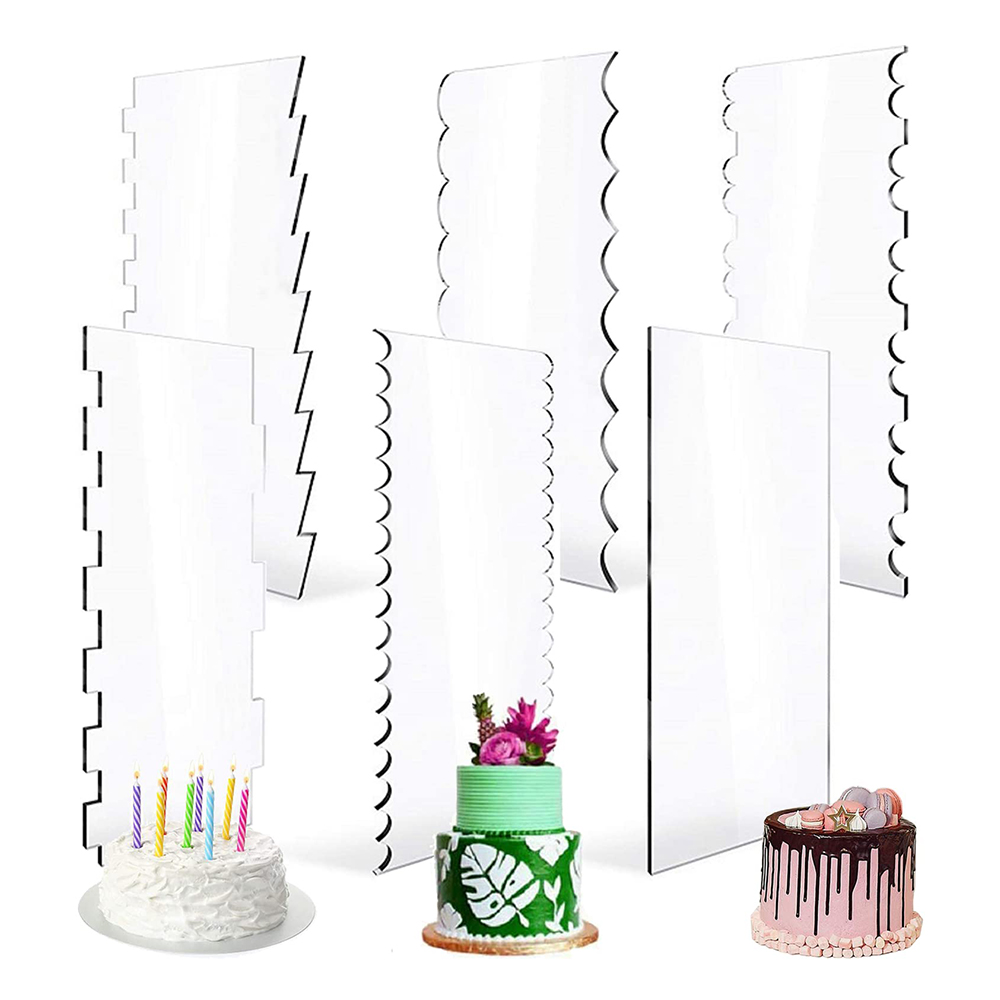 4/6 шт. акриловый набор расчес – обзор и цена Fondant Smoother Set