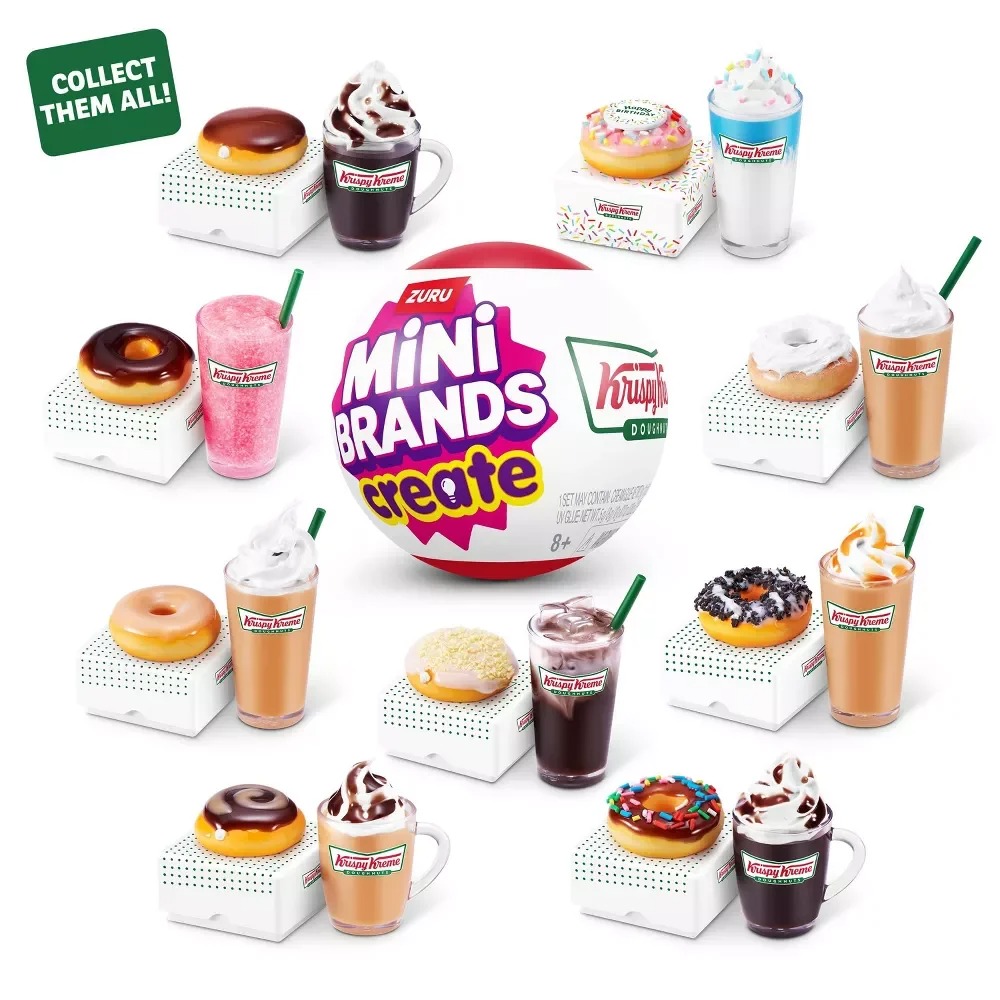 Мини-бренды Zuru Krispy Kreme  – обзор и цена Miniature Baking Kitchen